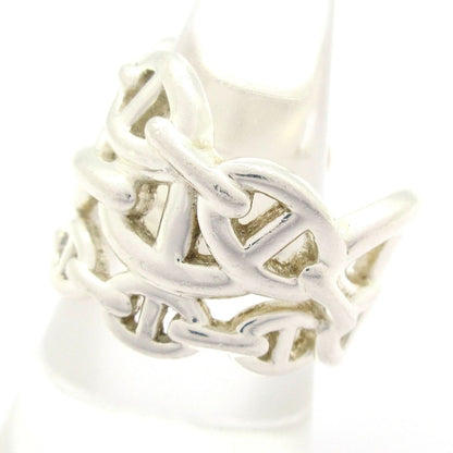 Hermes Ring 58 Chaine D'ancre GM Silver — view 6