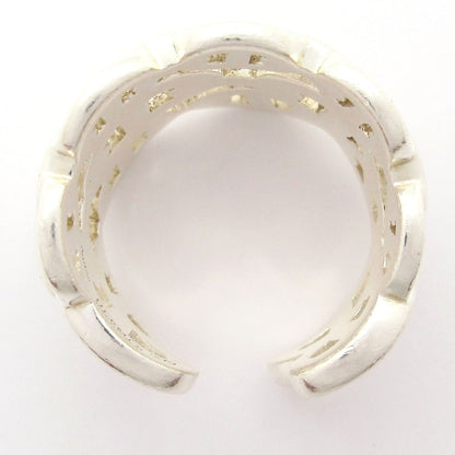 Hermes Ring 58 Chaine D'ancre GM Silver — view 4
