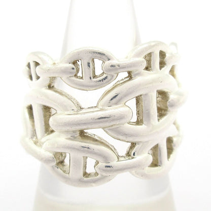 Hermes Ring 58 Chaine D'ancre GM Silver