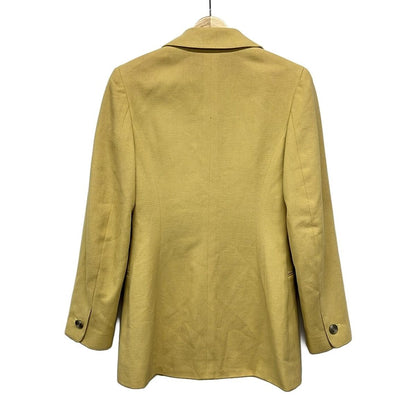 Chanel Jacket 36 S Yellow Spring Tailored Cotton — view 2