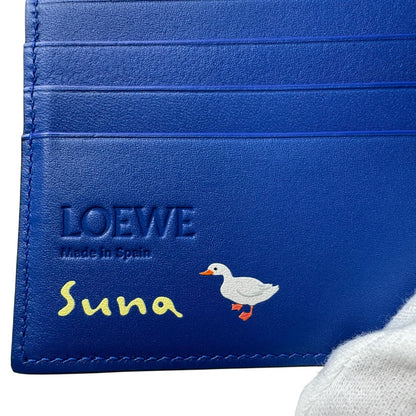 Loewe Raccoon Bifold Coin Wallet Napa Cafe — view 8