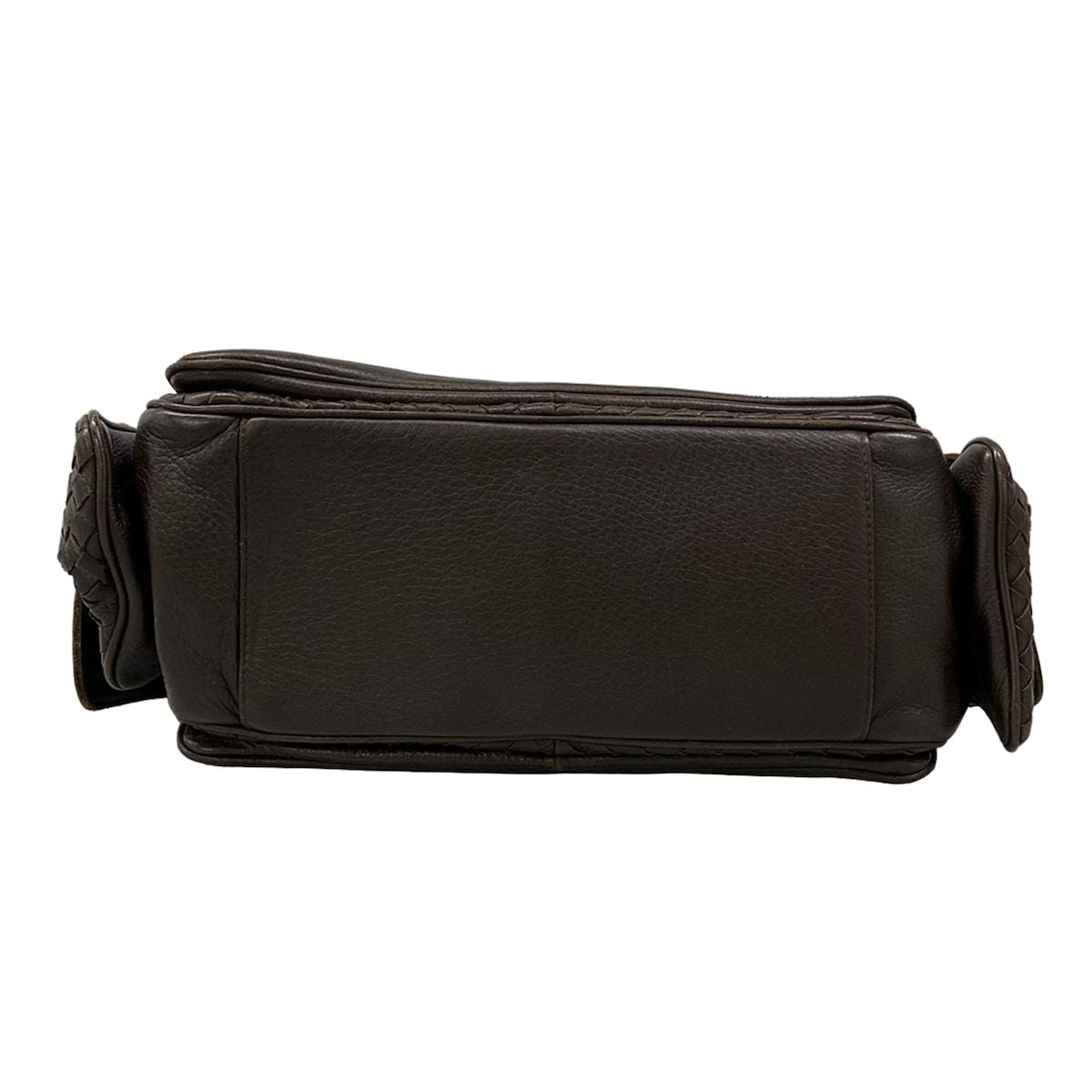 Bottega Veneta Shoulder Bag Kokka Dark Brown Leather — view 5