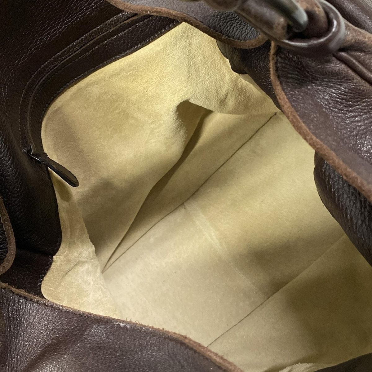 Bottega Veneta Shoulder Bag Kokka Dark Brown Leather — view 7