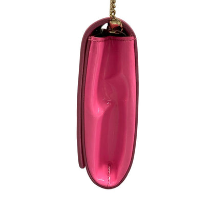 Versace Shoulder Bag Medusa Pink Chain Removable Strap Leather — view 4