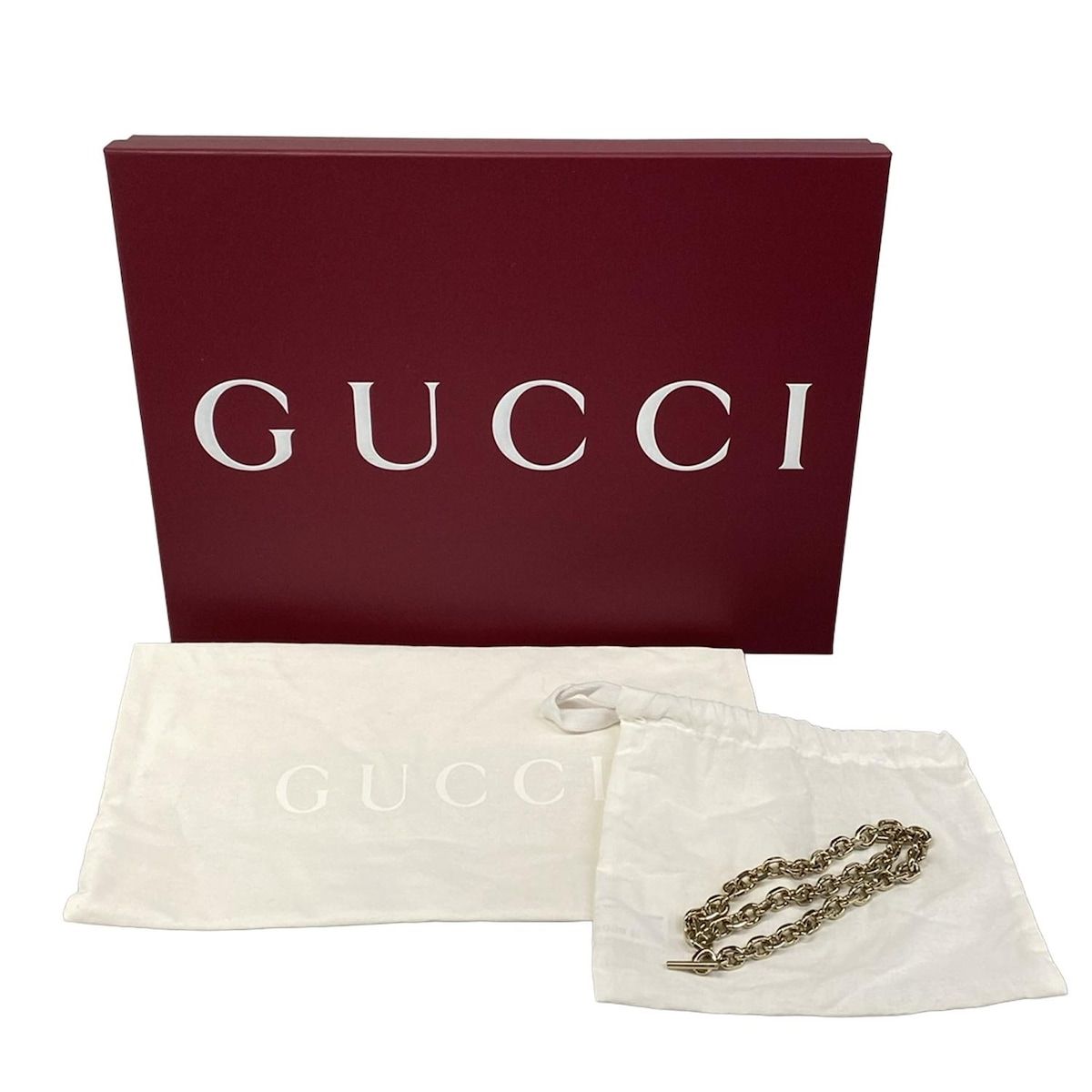Gucci Shoulder Bag GG Emblem Black Leather — view 8
