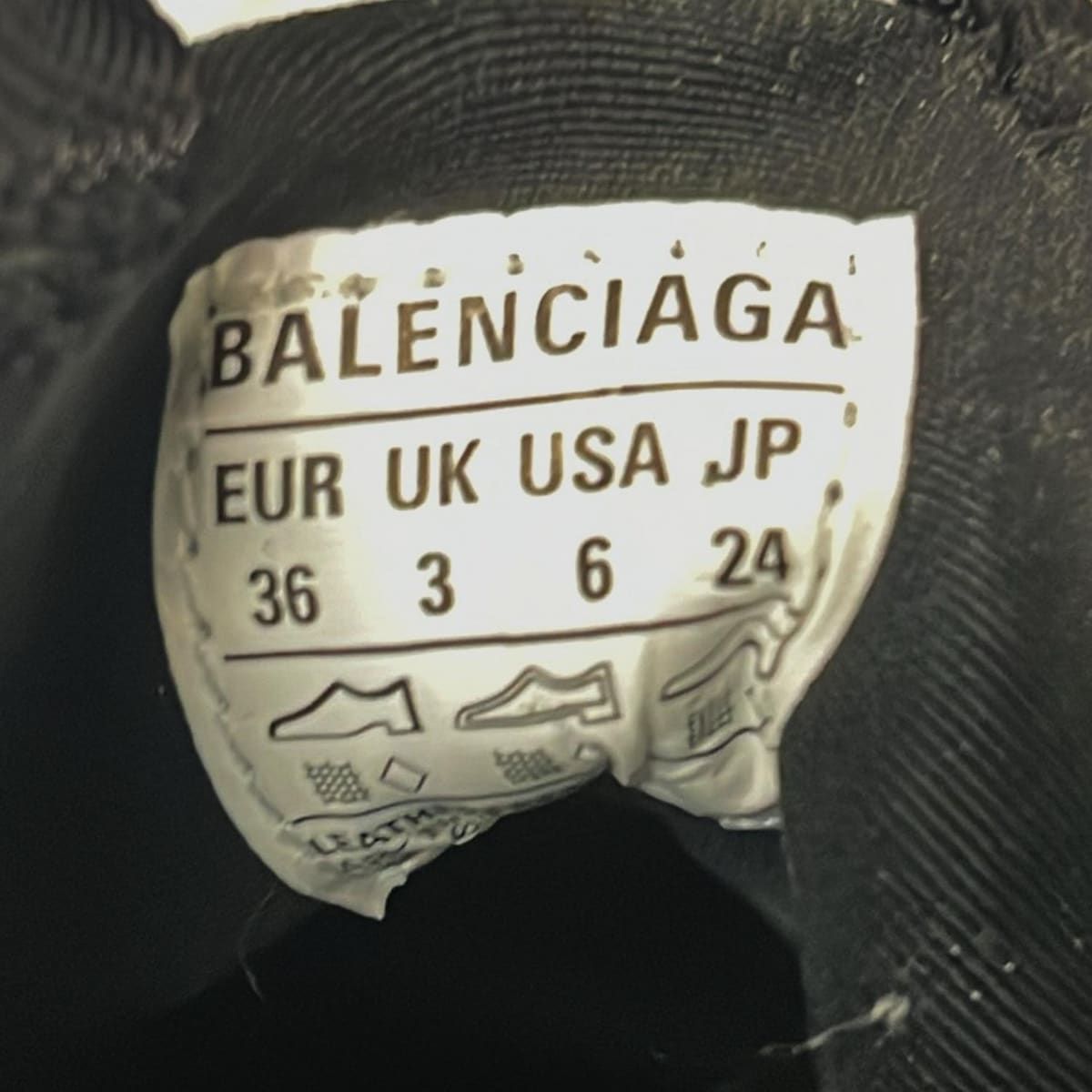 Balenciaga Sneakers Tyrex Light Gray Black — view 6