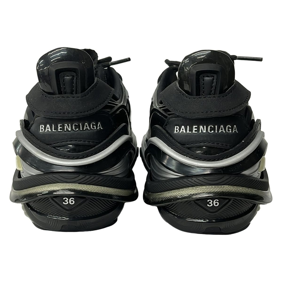Balenciaga Sneakers Tyrex Light Gray Black — view 3