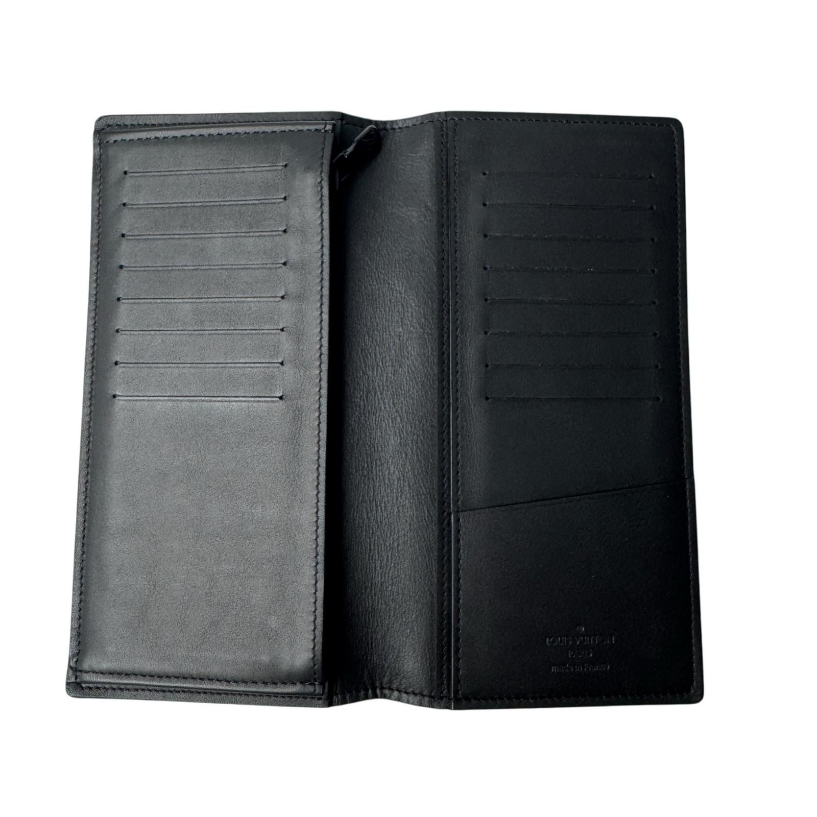 Louis Vuitton Monogram Shadow Portefeuille Brazza Wallet — view 5