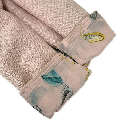 Chanel Jacket Light Pink Tweed Cotton — view 6