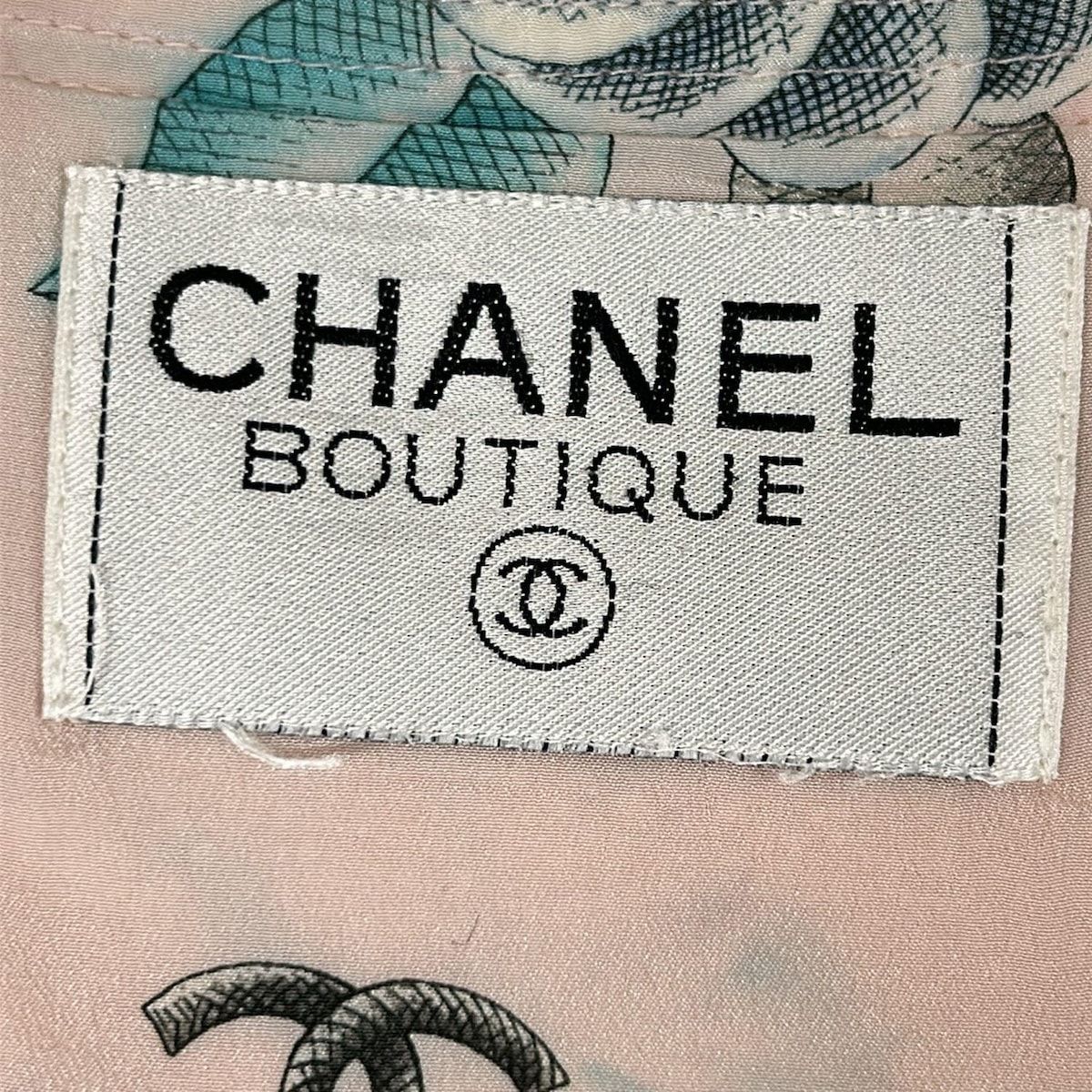 Chanel Jacket Light Pink Tweed Cotton — view 3