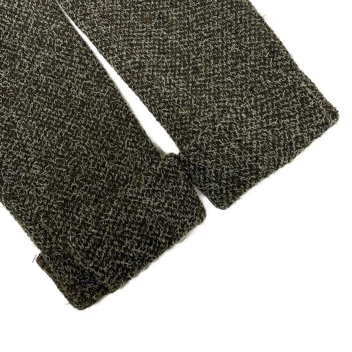 Chanel Jacket 36 S Khaki Long Sleeve Autumn Winter Wool — view 5