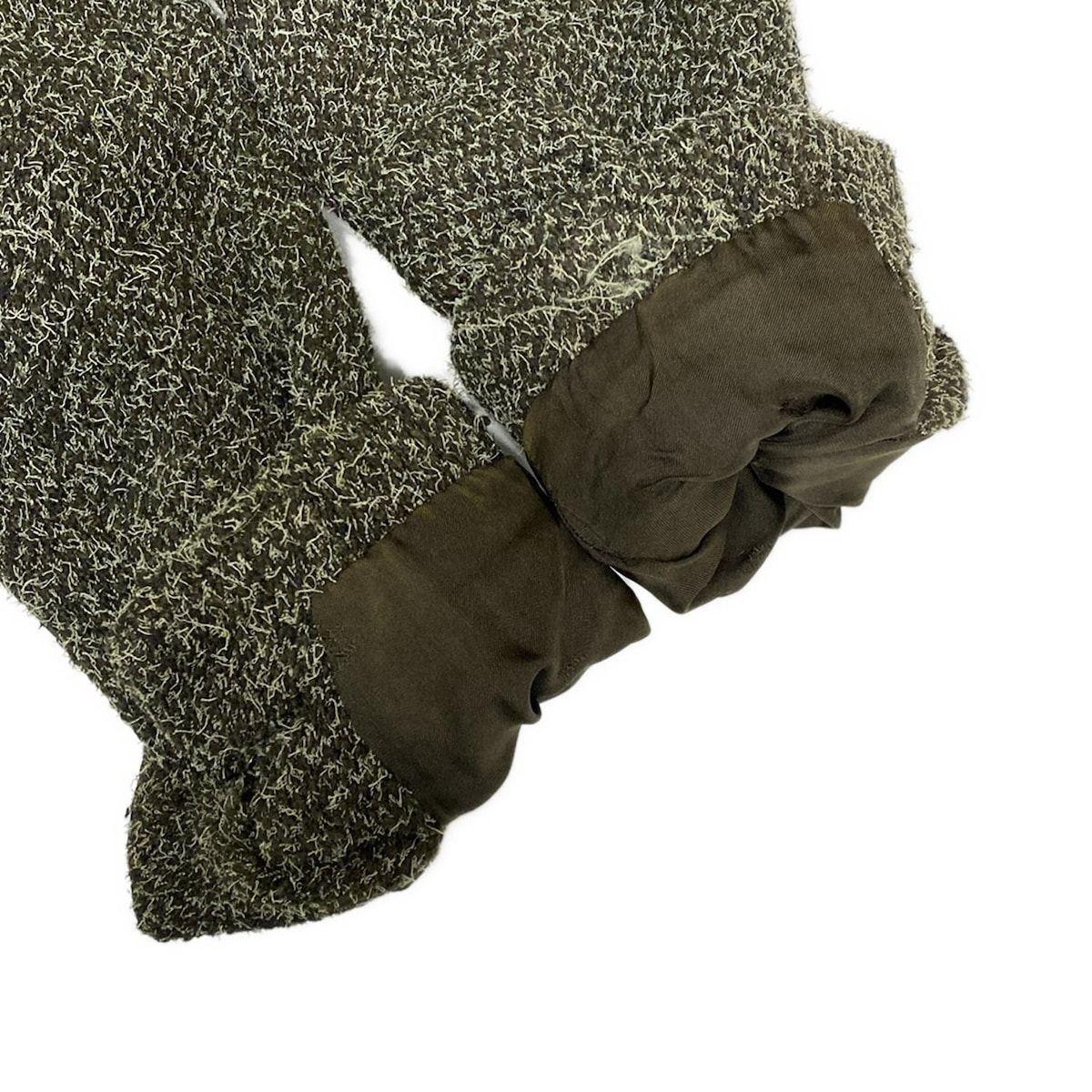Chanel Jacket 36 S Khaki Long Sleeve Autumn Winter Wool — view 6