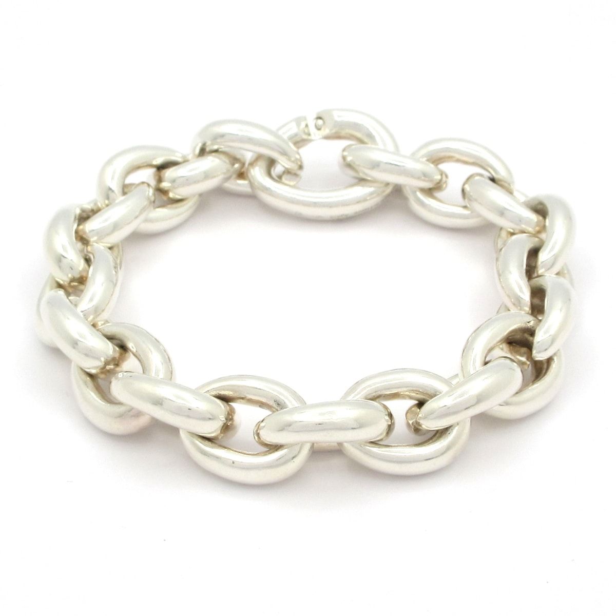 Hermes Bracelet Acrobat MM Silver 21 Links