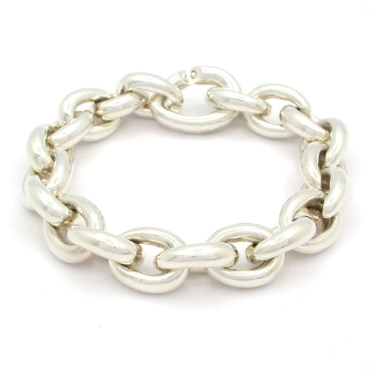 Hermes Bracelet Acrobat MM Silver 21 Links