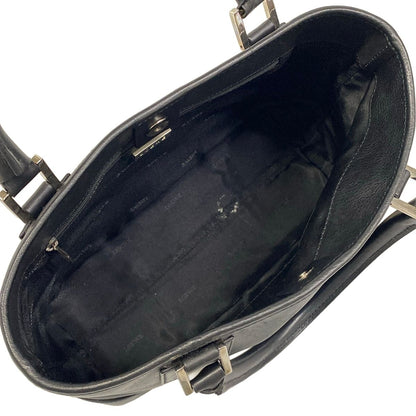 Loewe Tote American Black Leather — view 7