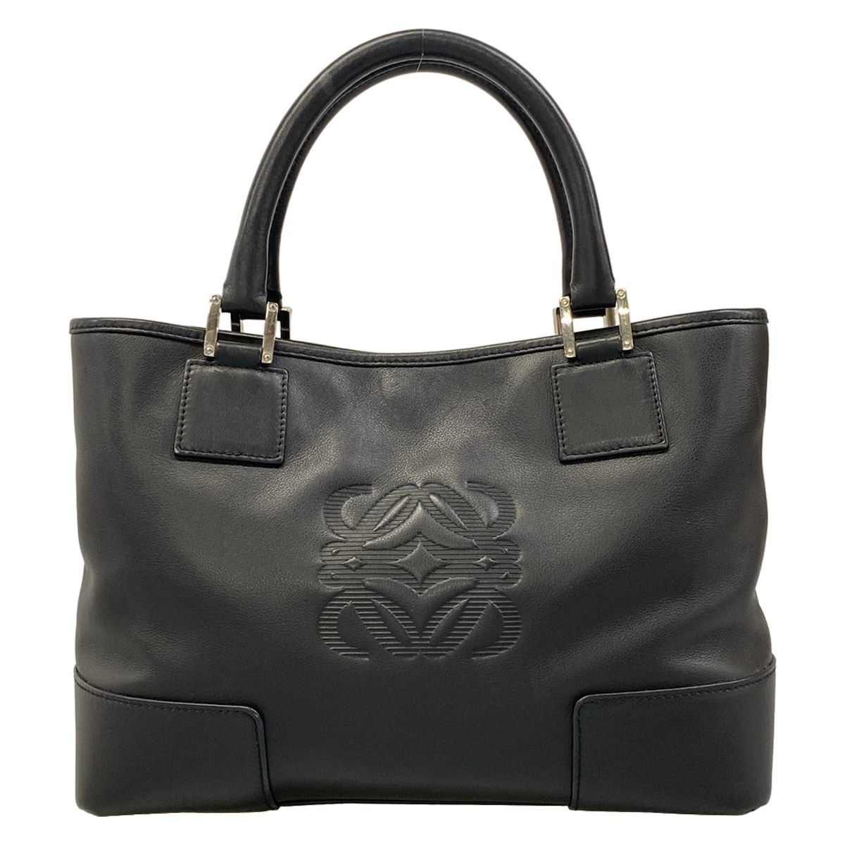 Loewe Tote American Black Leather — view 3