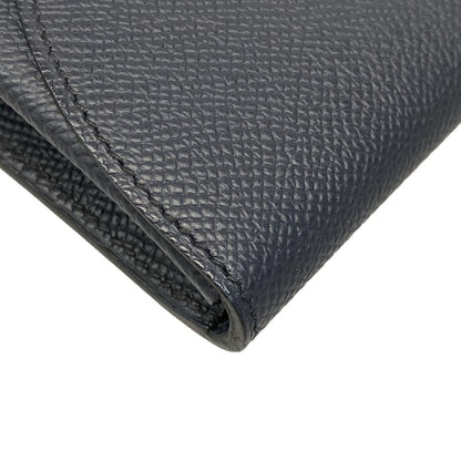 Hermes Wallet Chaine D'ancre Tougo Blue Indigo Shoulder Gold — view 6