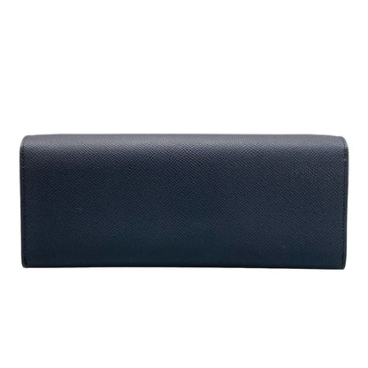 Hermes Wallet Chaine D'ancre Tougo Blue Indigo Shoulder Gold — view 2