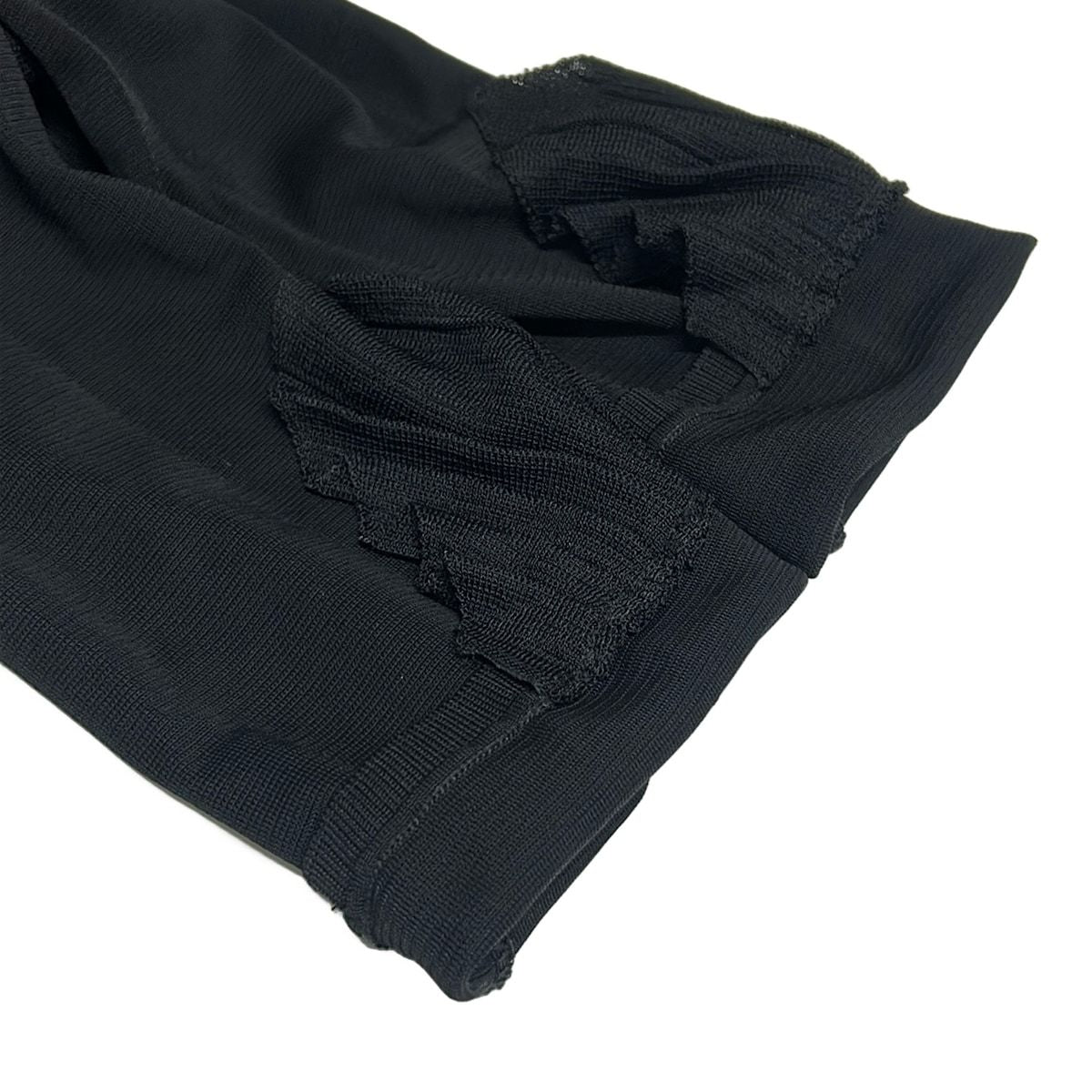 Chanel Cardigan 38 M Black Long Sleeve — view 6