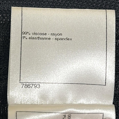 Chanel Cardigan 38 M Black Long Sleeve — view 4