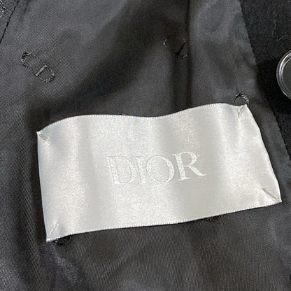 Dior Coat 50 XL Black Wool — view 3