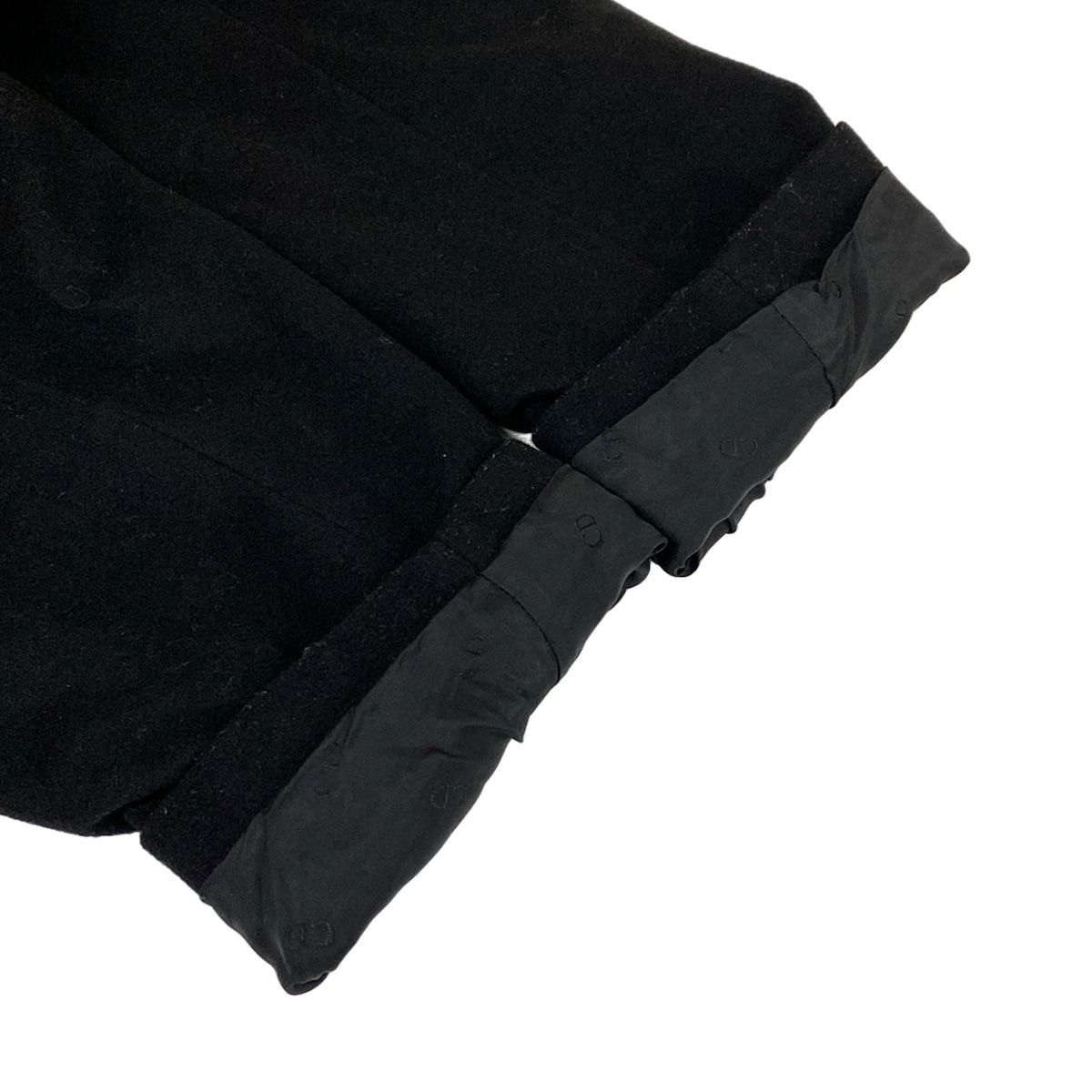 Dior Coat 50 XL Black Wool — view 7