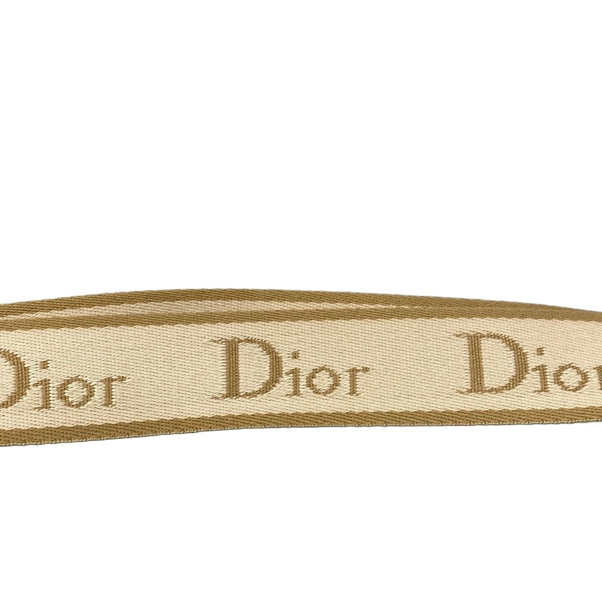 Dior Shoulder Bag Flower Beige Ivory Multi Leather — view 9