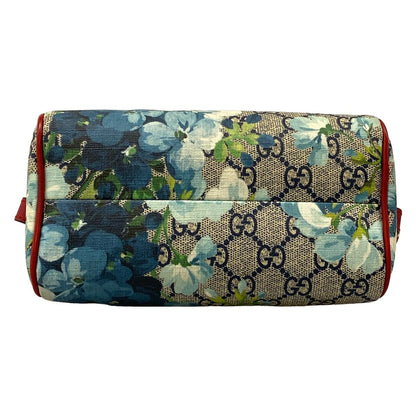 Gucci Handbag GG Blue Mus Ivory Red Multi Leather — view 5