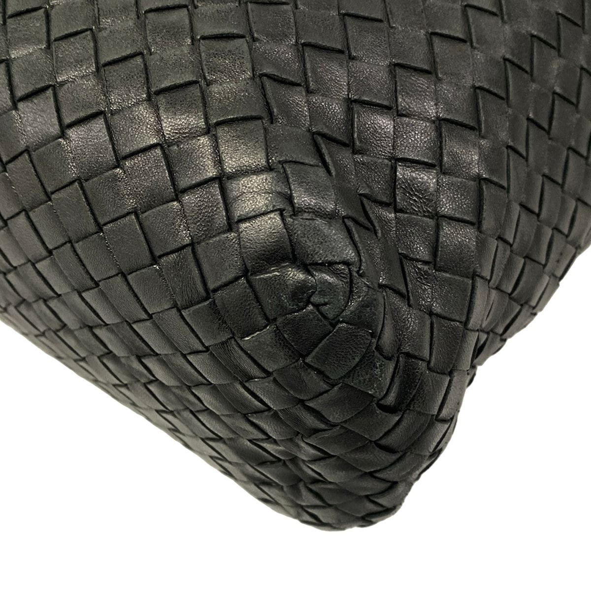 Bottega Veneta Tote Intrecciato Black Leather — view 6