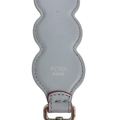 Fendi Shoulder Gray Yellow Multi Studs Leather — view 3