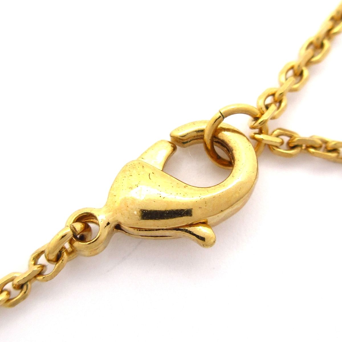 Dior Necklace Clair de Lune Gold CD Logo — view 4