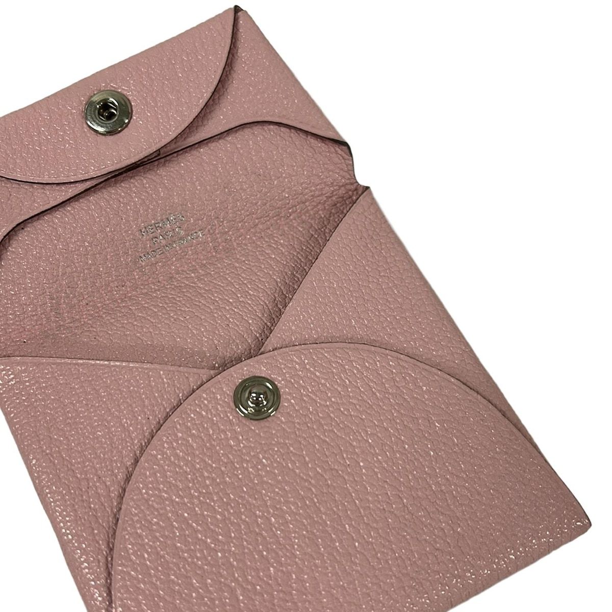 Hermes Coin Case Bastia Rose Sakura — view 3