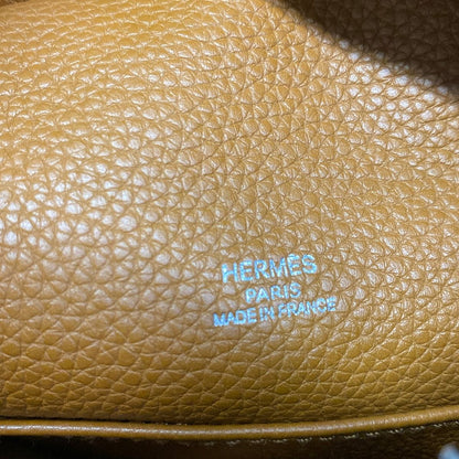 Hermes Shoulder Bag News GM Gold Silver — view 9
