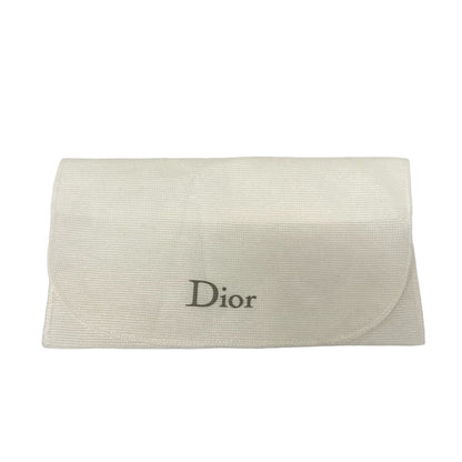 Dior Trifold Wallet Lady Lotus Dark Brown Cannage Stitch Leather Handbag — view 7