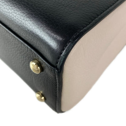 Chanel Handbag Neo Executive Small Shopping Black White Gold — view 6