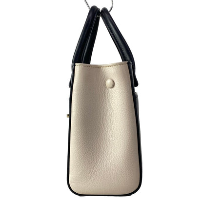 Chanel Handbag Neo Executive Small Shopping Black White Gold — view 4