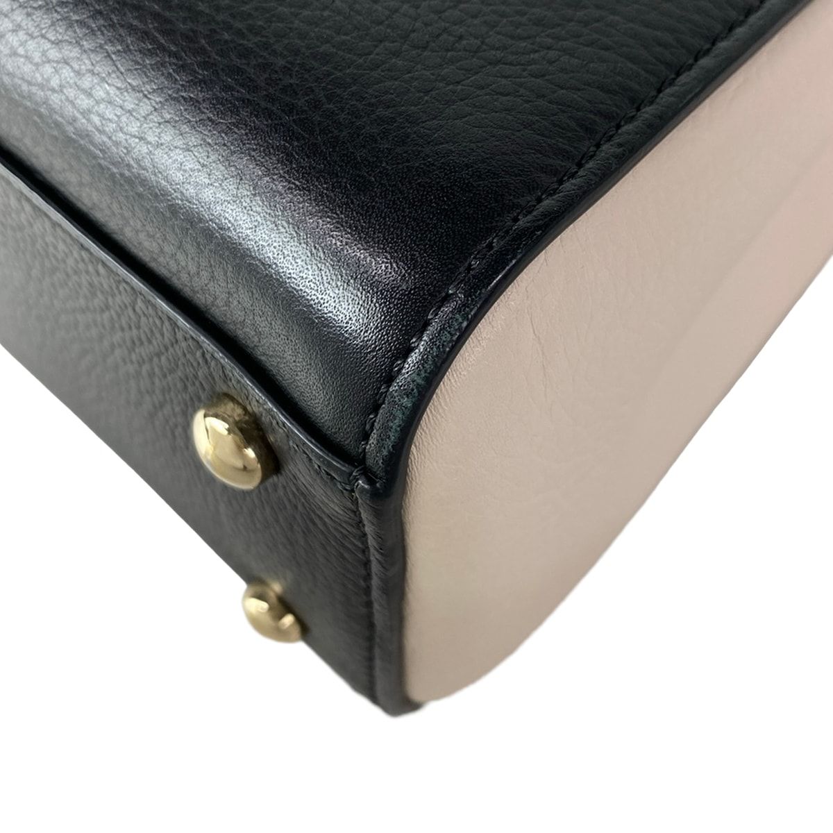 Chanel Handbag Neo Executive Small Shopping Black White Gold — view 8