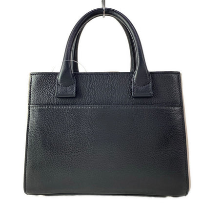 Chanel Handbag Neo Executive Small Shopping Black White Gold — view 3
