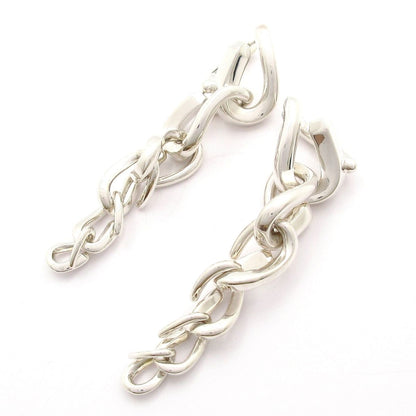 Tiffany & Co Earrings 22 Forge Drop Link Silver — view 6