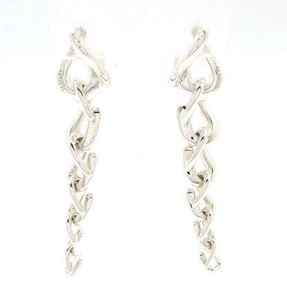 Tiffany & Co Earrings 22 Forge Drop Link Silver — view 3