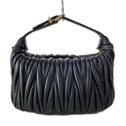 Miu Miu Matelasse Black Mini Bag Leather — view 3