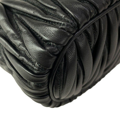 Miu Miu Matelasse Black Mini Bag Leather — view 9