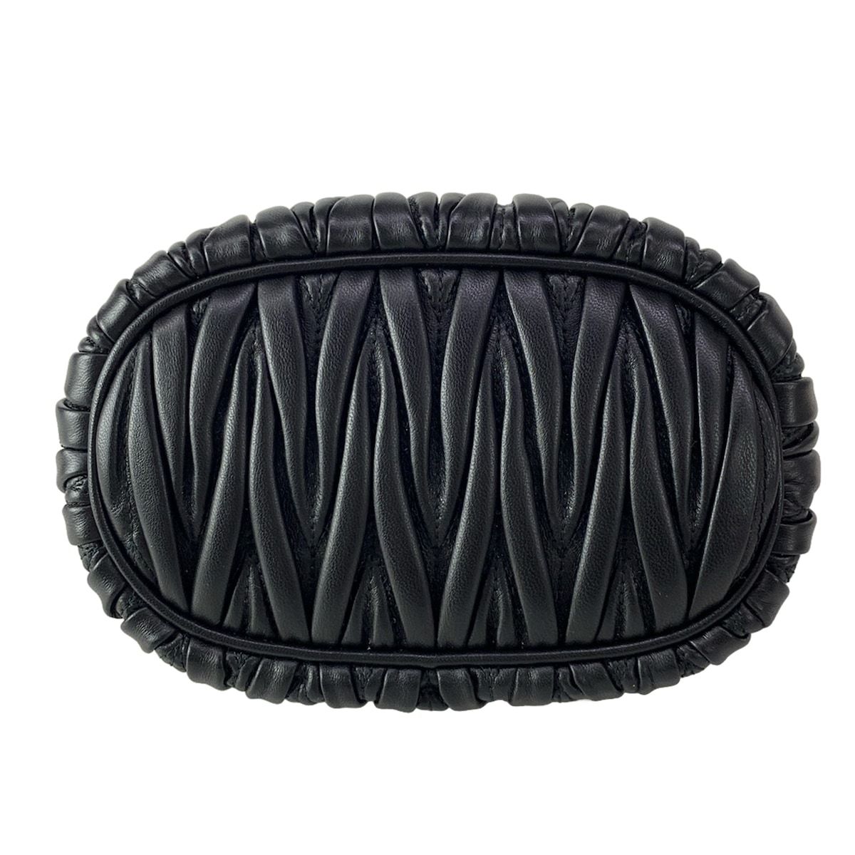 Miu Miu Matelasse Black Mini Bag Leather — view 5