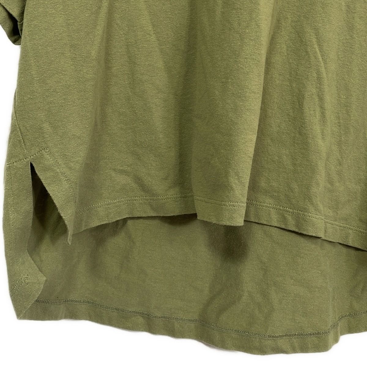 Loewe Short Sleeve T-Shirt S Anagram Khaki — view 8