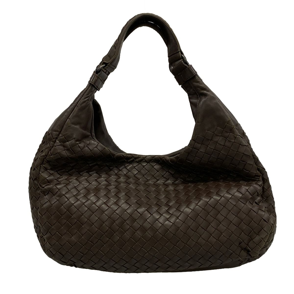 Bottega Veneta Tote Midi Amcampana Dark Brown Leather