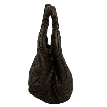 Bottega Veneta Tote Midi Amcampana Dark Brown Leather — view 4