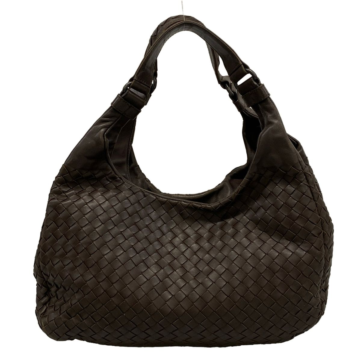 Bottega Veneta Tote Midi Amcampana Dark Brown Leather — view 3