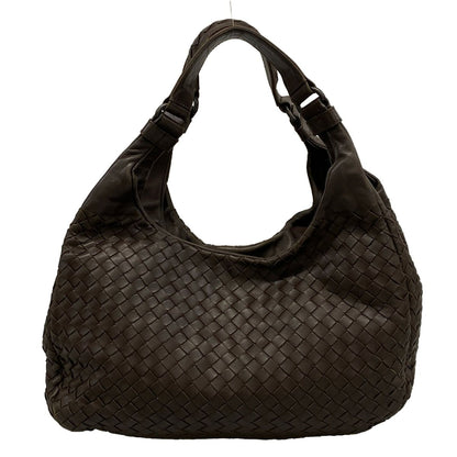 Bottega Veneta Tote Midi Amcampana Dark Brown Leather — view 3