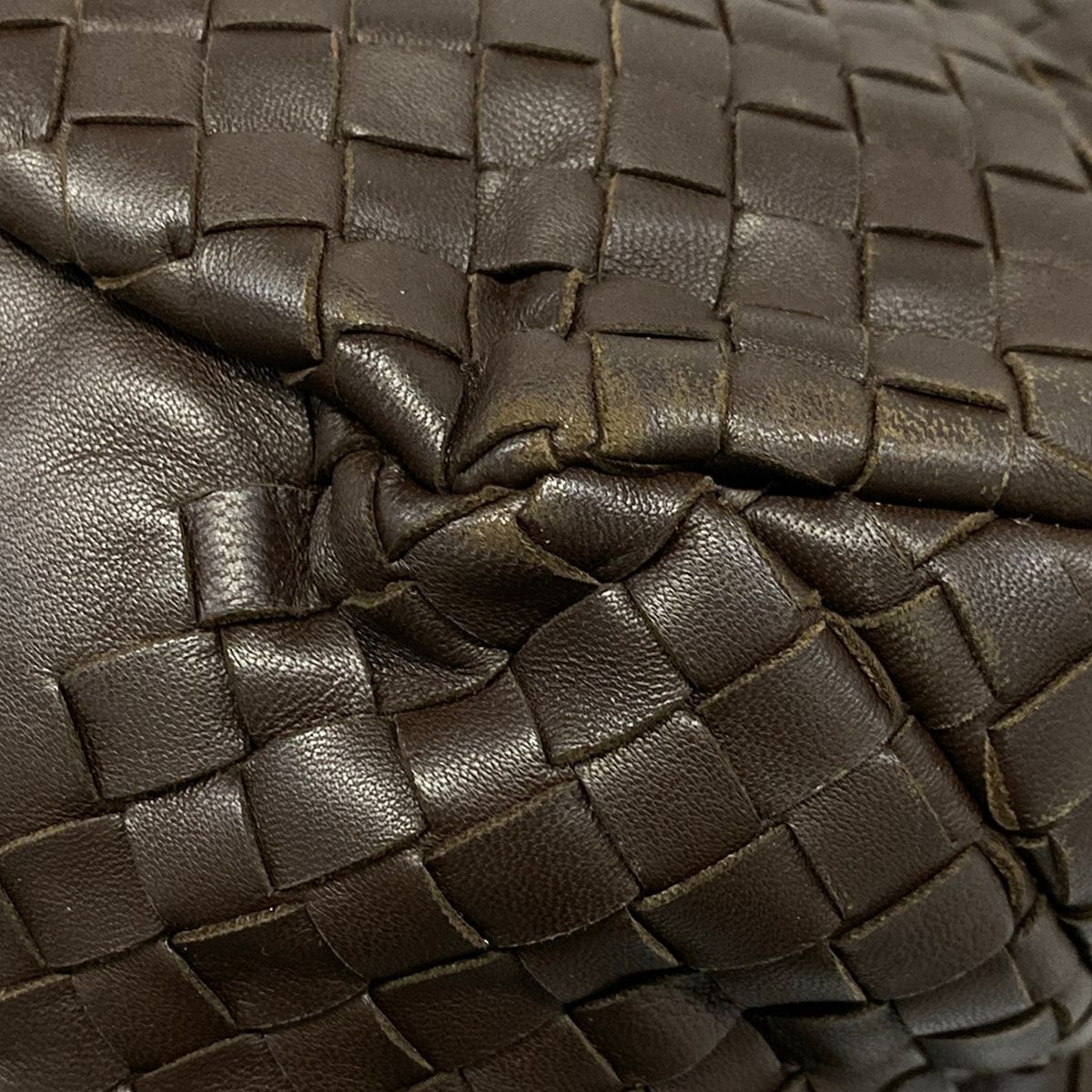 Bottega Veneta Tote Midi Amcampana Dark Brown Leather — view 6