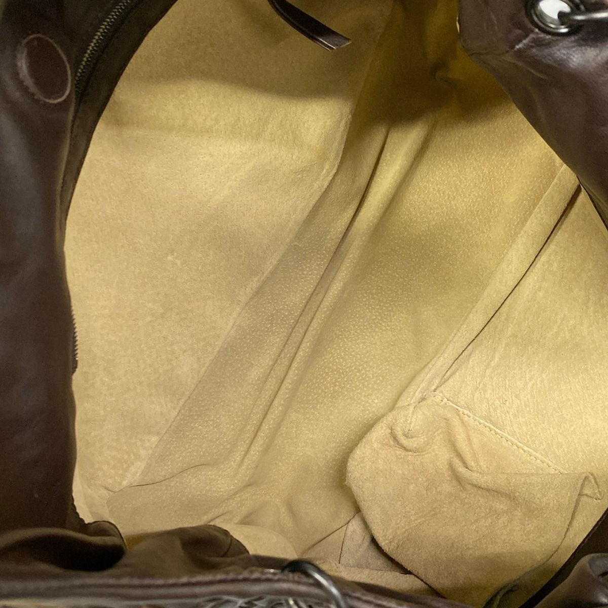 Bottega Veneta Tote Midi Amcampana Dark Brown Leather — view 7